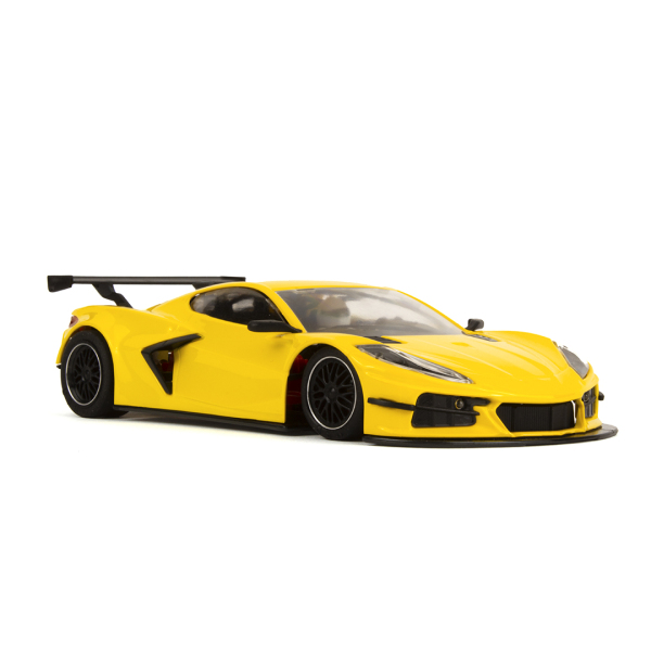 NSR Slotcar Corvette C8R Test Car Yellow
